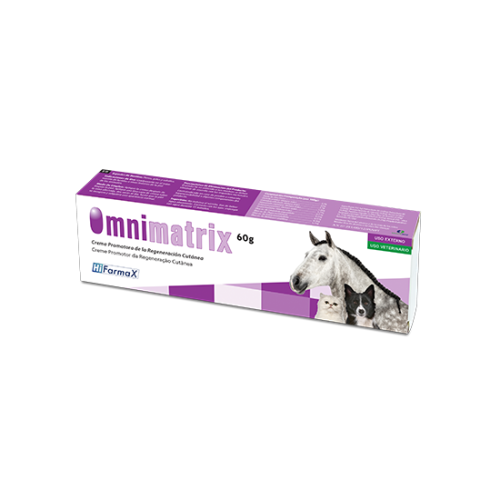Omnimatrix creme cicatrizante cães e gatos